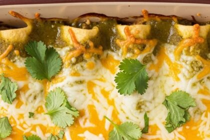 Healthy Chicken Enchilada Casserole
