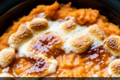Crock Pot Sweet Potato Casserole