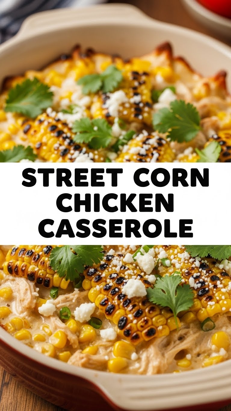 Street Corn Chicken Casserole