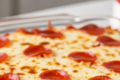Pizza Spaghetti Casserole