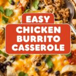 Easy Chicken Burrito Casserole