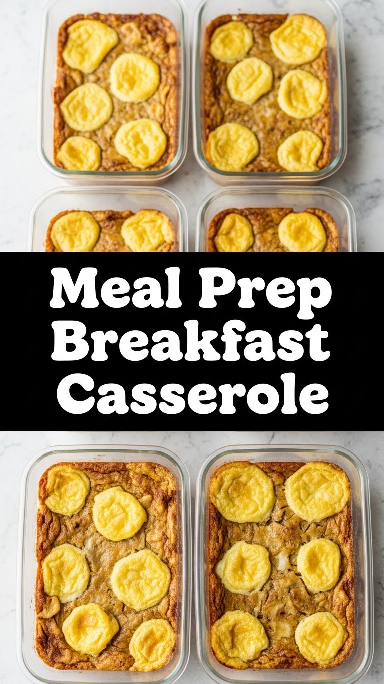 Meal Prep Breakfast Casserole
