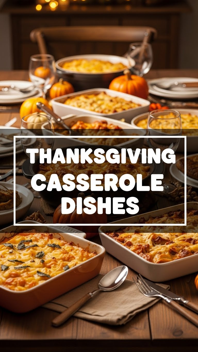 Thanksgiving Casserole Dishes