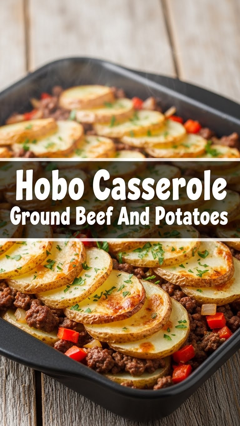 Hobo Casserole Ground Beef And Potatoes