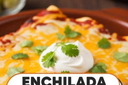 Enchilada Casserole Vegetarian
