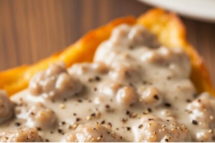 Breakfast Casserole With Sausage Gravy