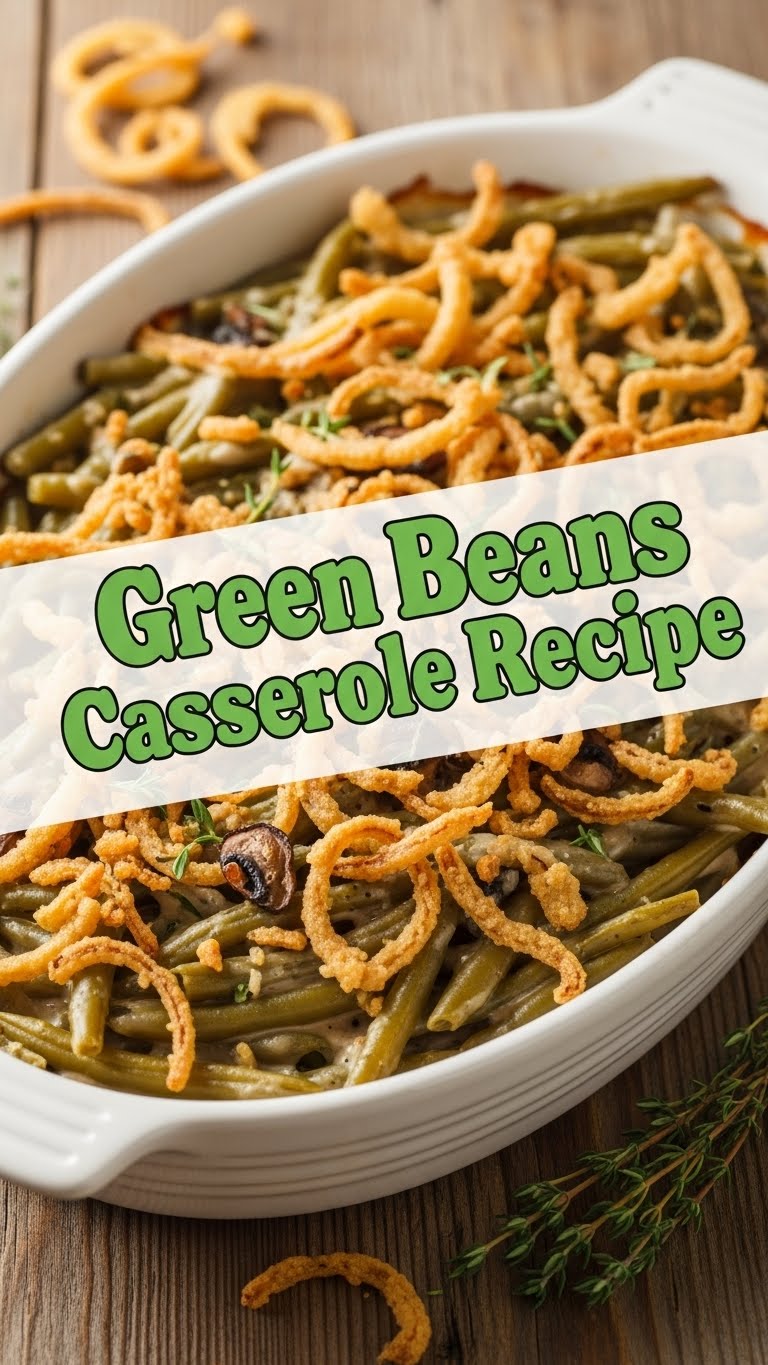 Green Beans Casserole Recipe