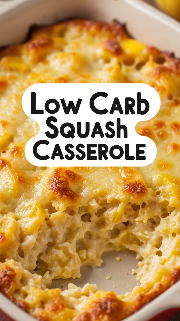 Low Carb Squash Casserole