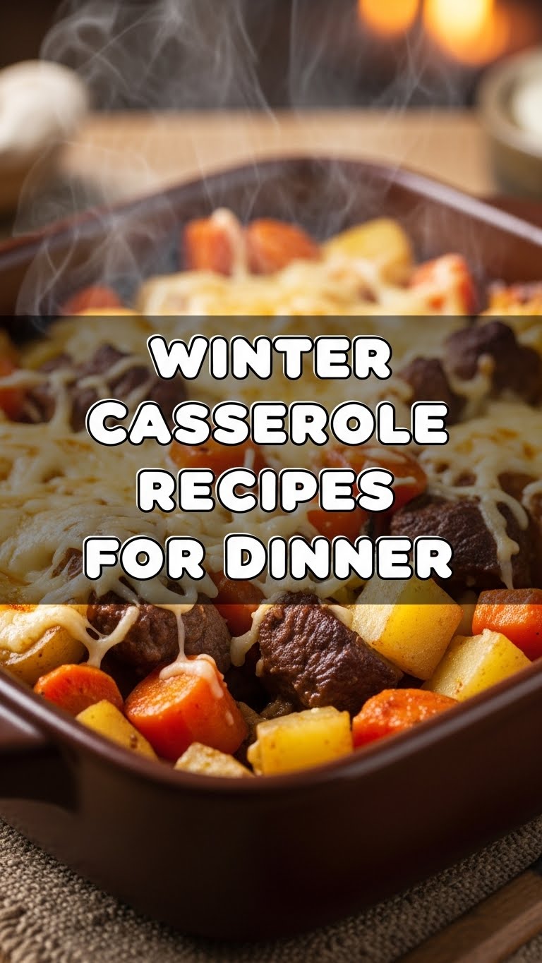Winter Casserole Recipes For Dinner