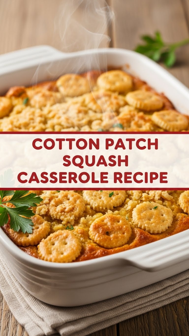 Cotton Patch Squash Casserole Recipe