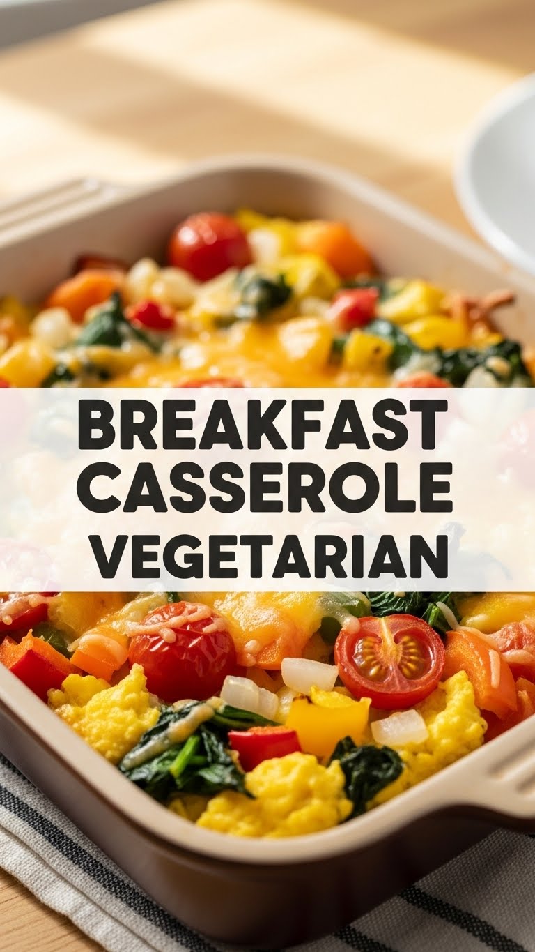 Breakfast Casserole Vegetarian