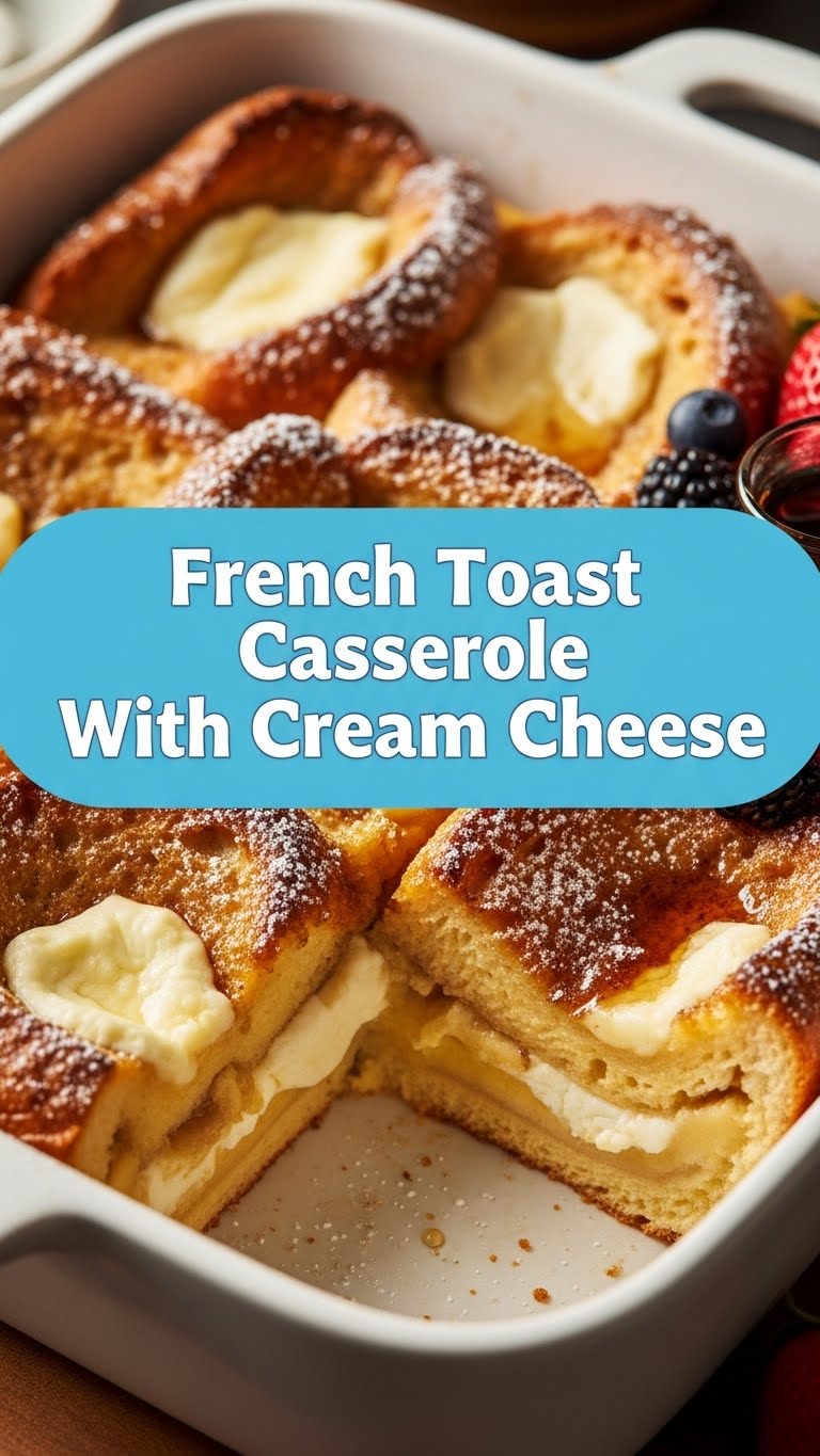 French Toast Casserole With Cream Cheese