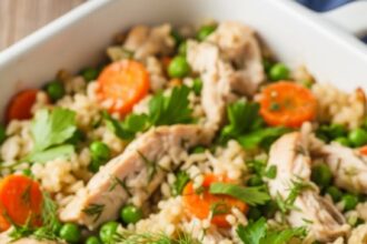 Healthy Chicken And Rice Casserole