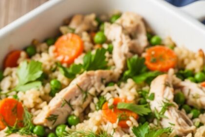 Healthy Chicken And Rice Casserole