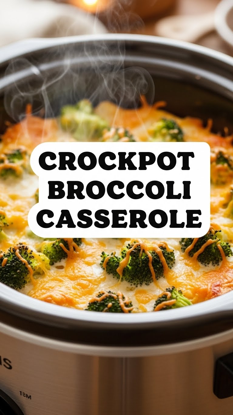 Crockpot Broccoli Casserole