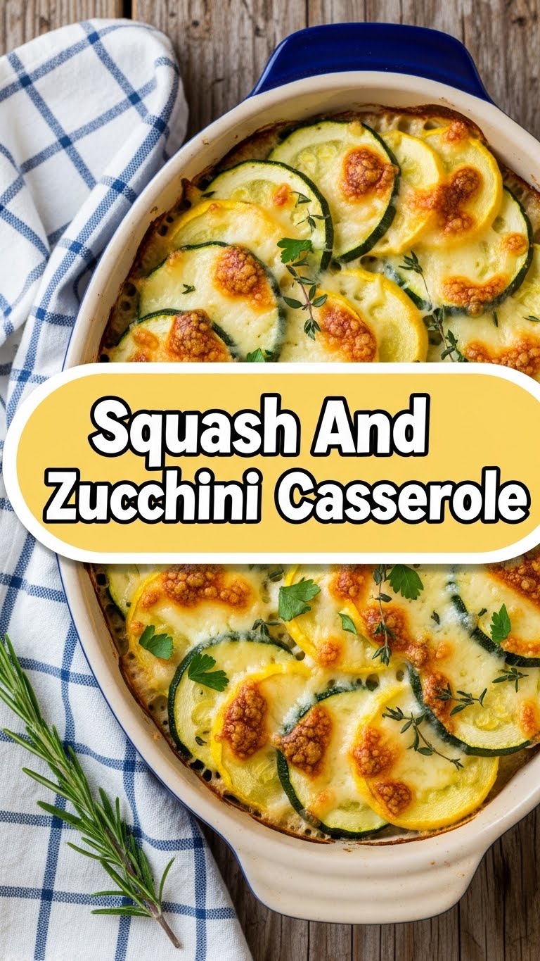 Squash And Zucchini Casserole