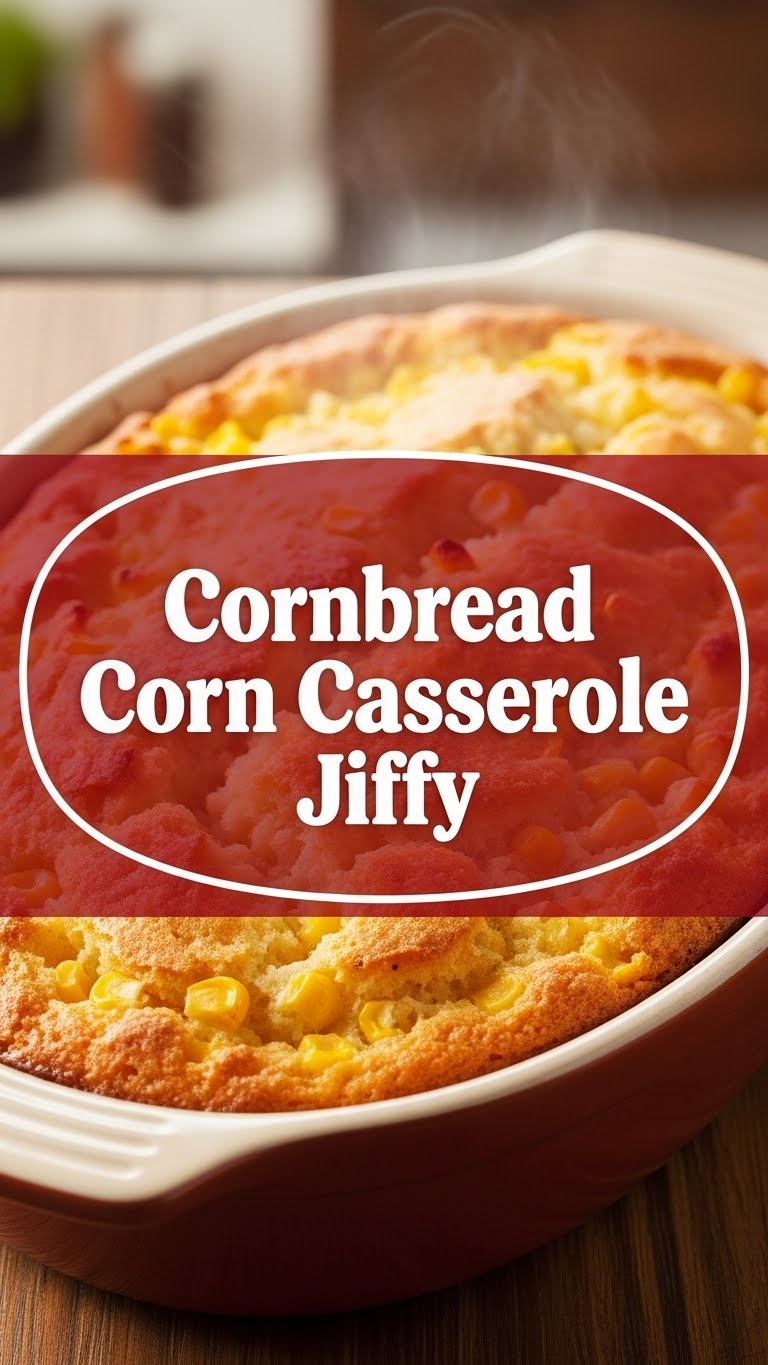 Cornbread Corn Casserole Jiffy