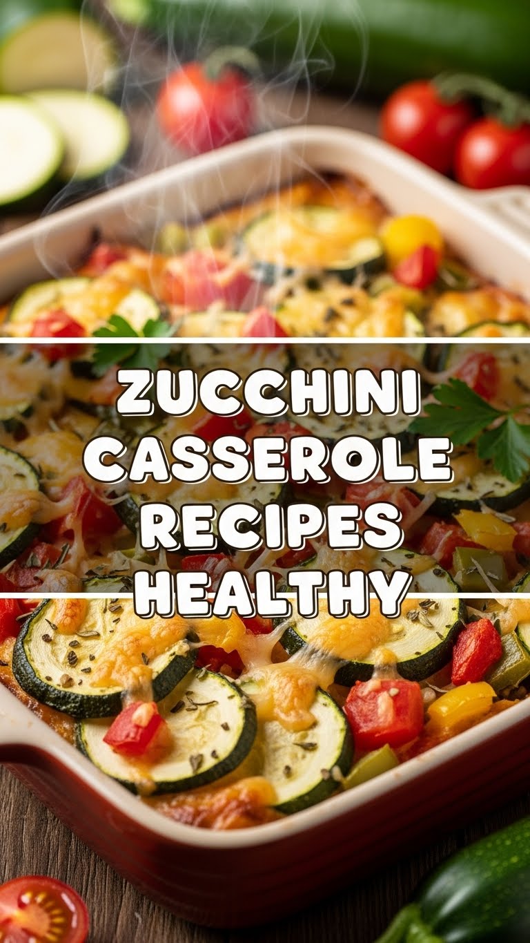 Zucchini Casserole Recipes Healthy