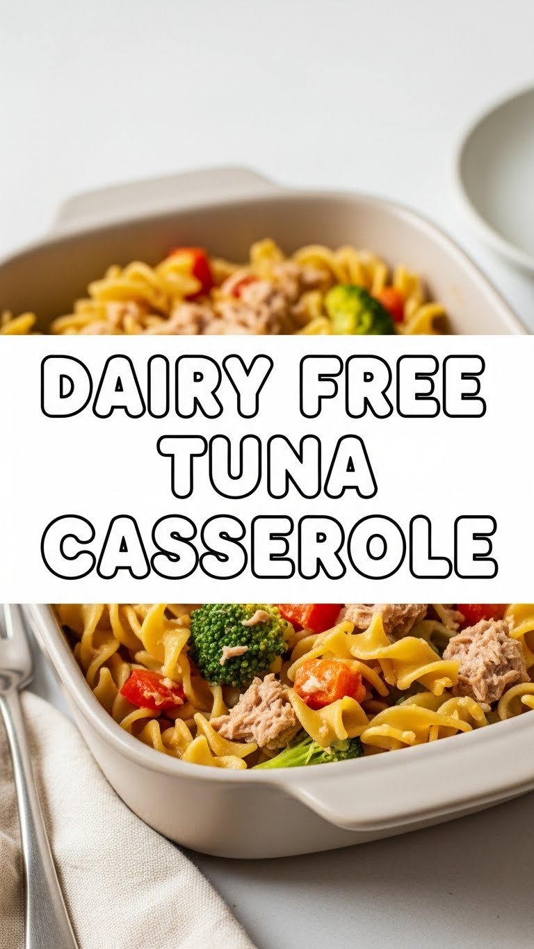 Dairy Free Tuna Casserole
