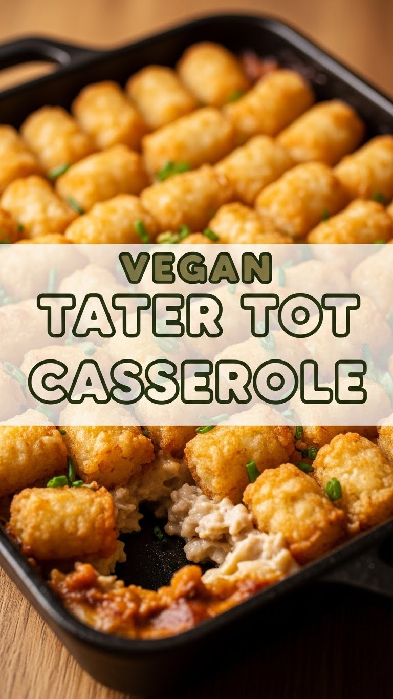 Vegan Tater Tot Casserole