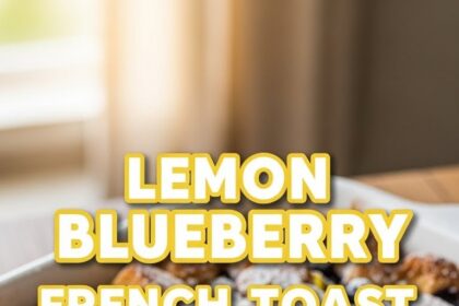 Lemon Blueberry French Toast Casserole