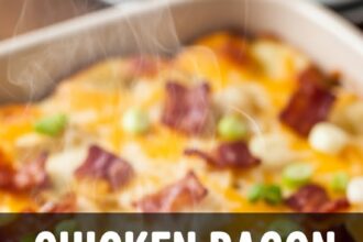 Chicken Bacon Potato Casserole