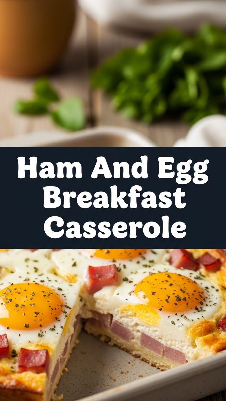 Ham And Egg Breakfast Casserole