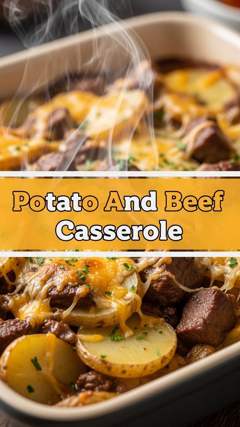 Potato And Beef Casserole