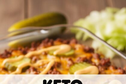 Keto Big Mac Casserole