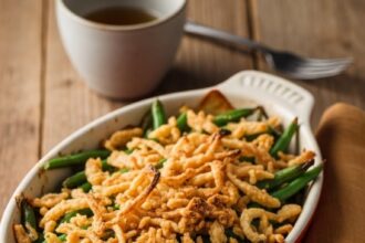 Green Bean Casserole For 2