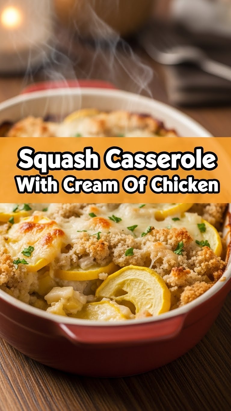 Squash Casserole With Cream Of Chicken