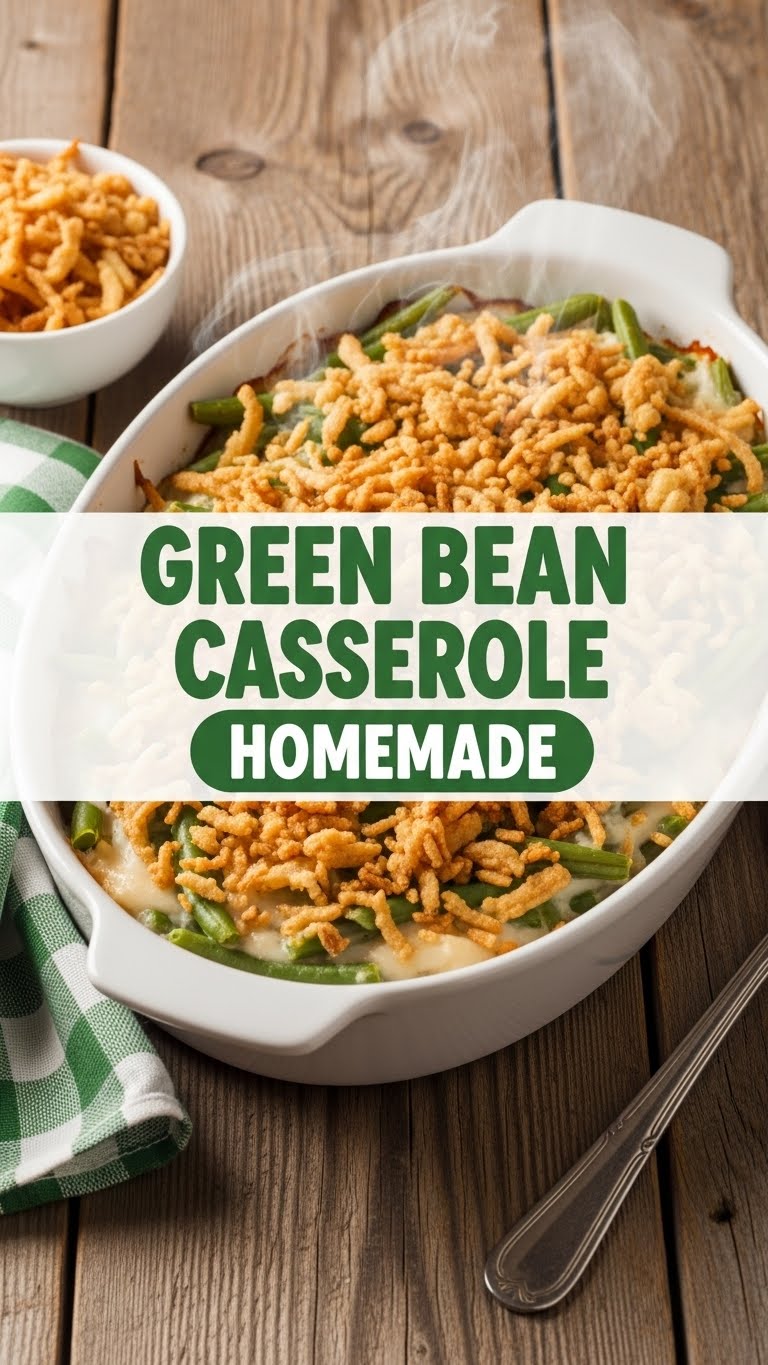 Green Bean Casserole Homemade