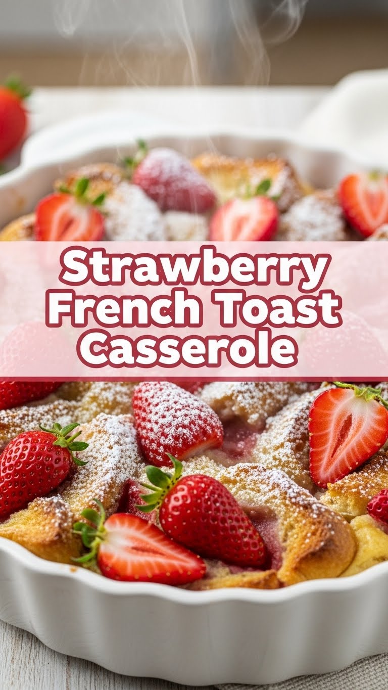 Strawberry French Toast Casserole
