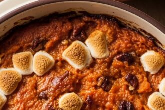 Bourbon Sweet Potato Casserole