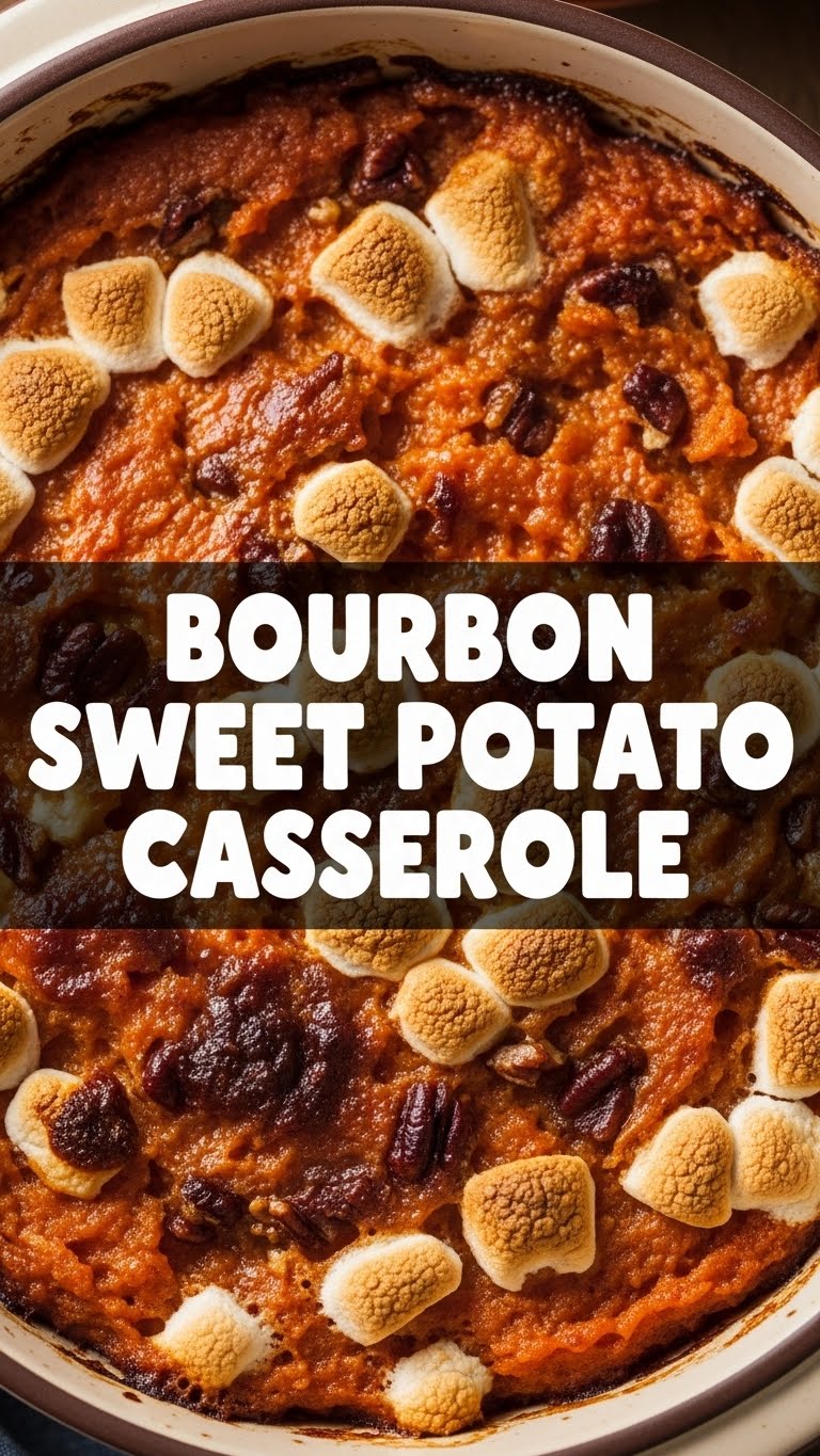Bourbon Sweet Potato Casserole