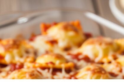 Frozen Ravioli Casserole