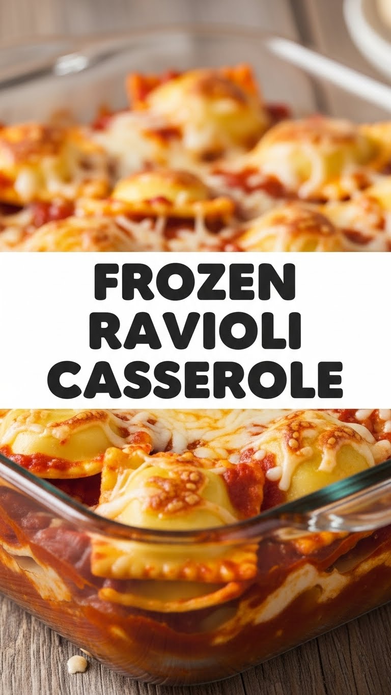 Frozen Ravioli Casserole
