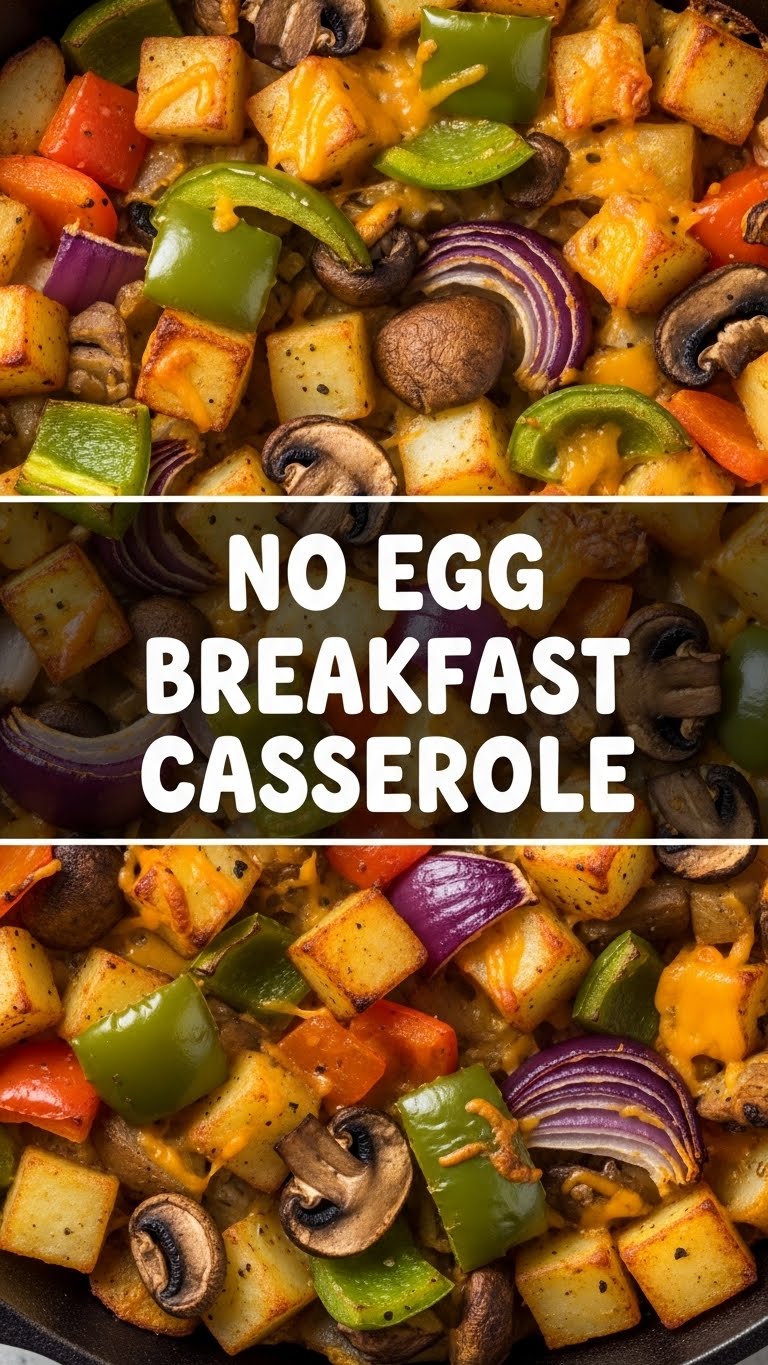 No Egg Breakfast Casserole