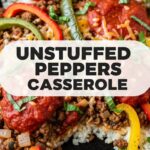 Unstuffed Peppers Casserole