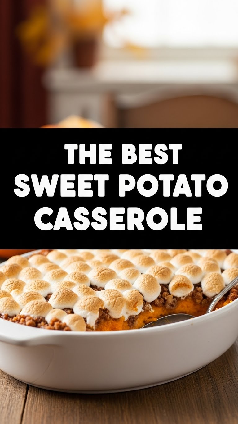 The Best Sweet Potato Casserole