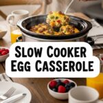 Slow Cooker Egg Casserole