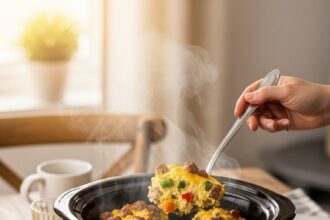 Slow Cooker Egg Casserole