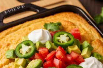 Taco Casserole Bake With Cornbread