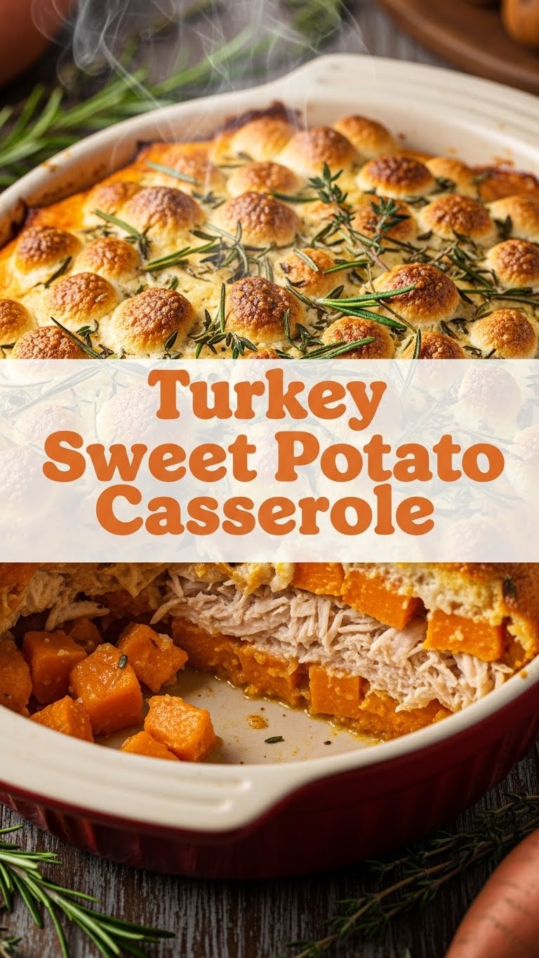 Turkey Sweet Potato Casserole