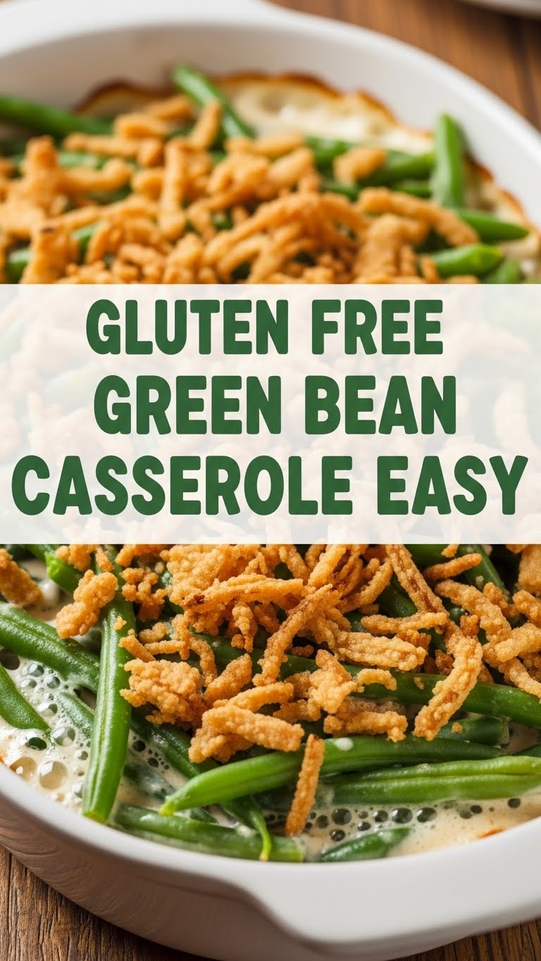Gluten Free Green Bean Casserole Easy