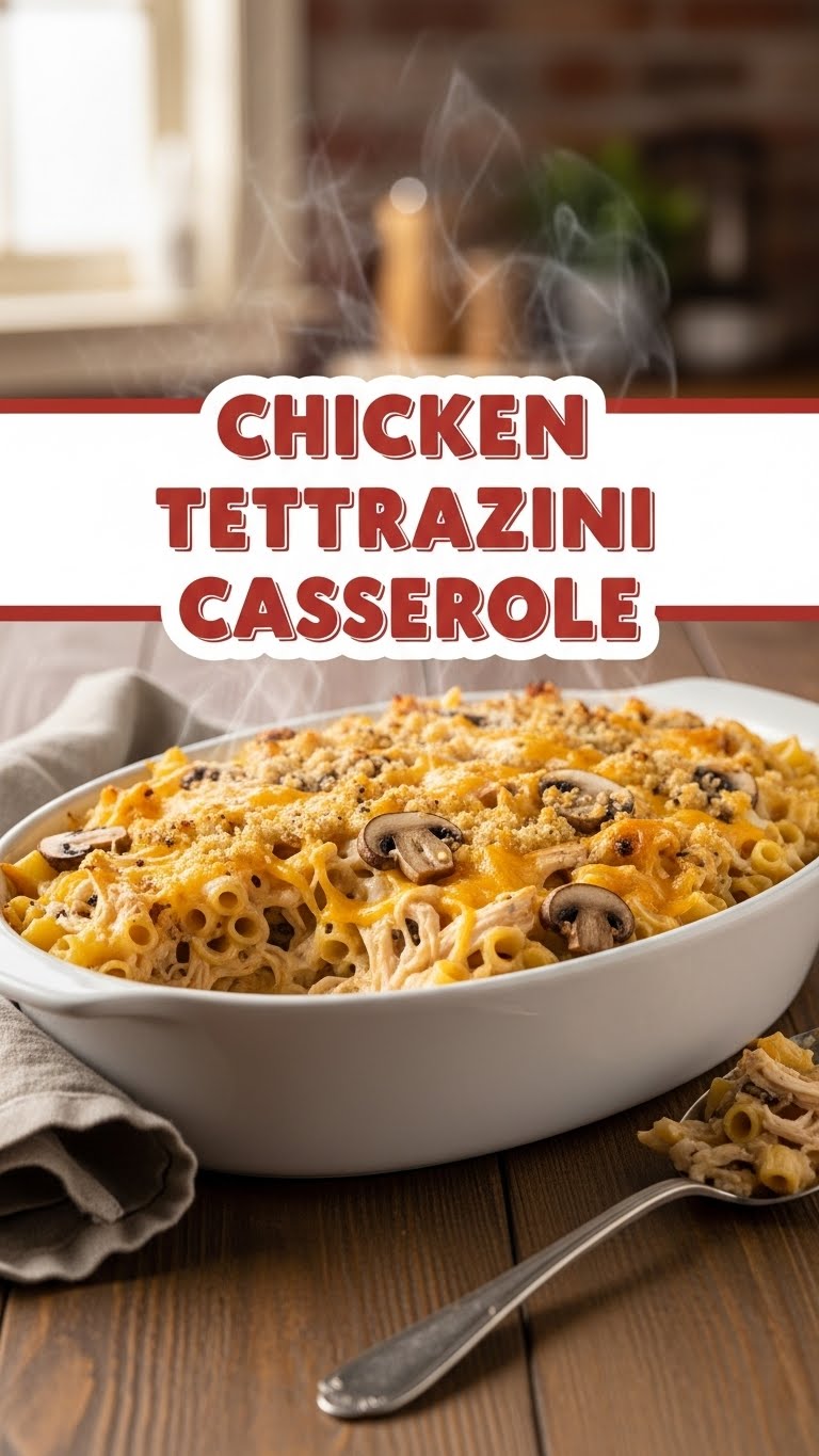 Chicken Tettrazini Casserole