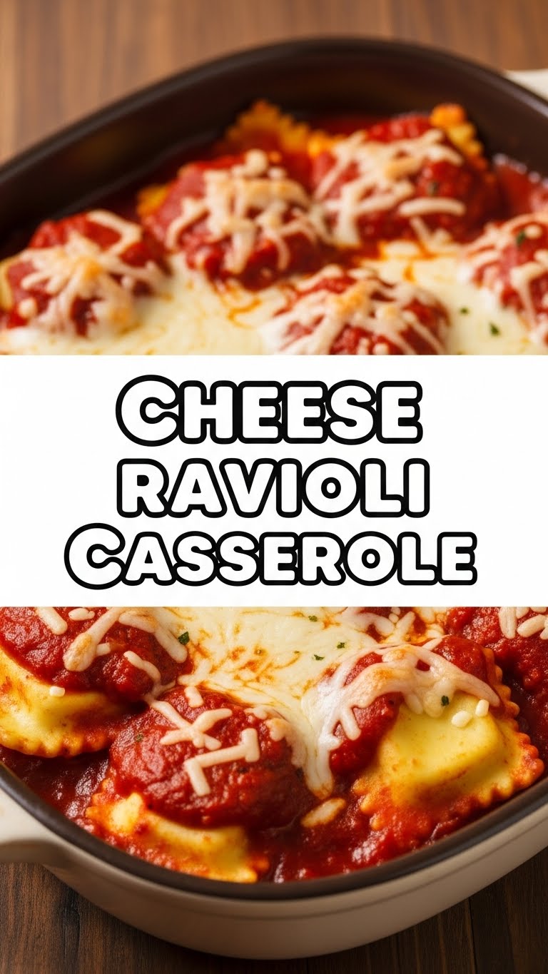 Cheese Ravioli Casserole