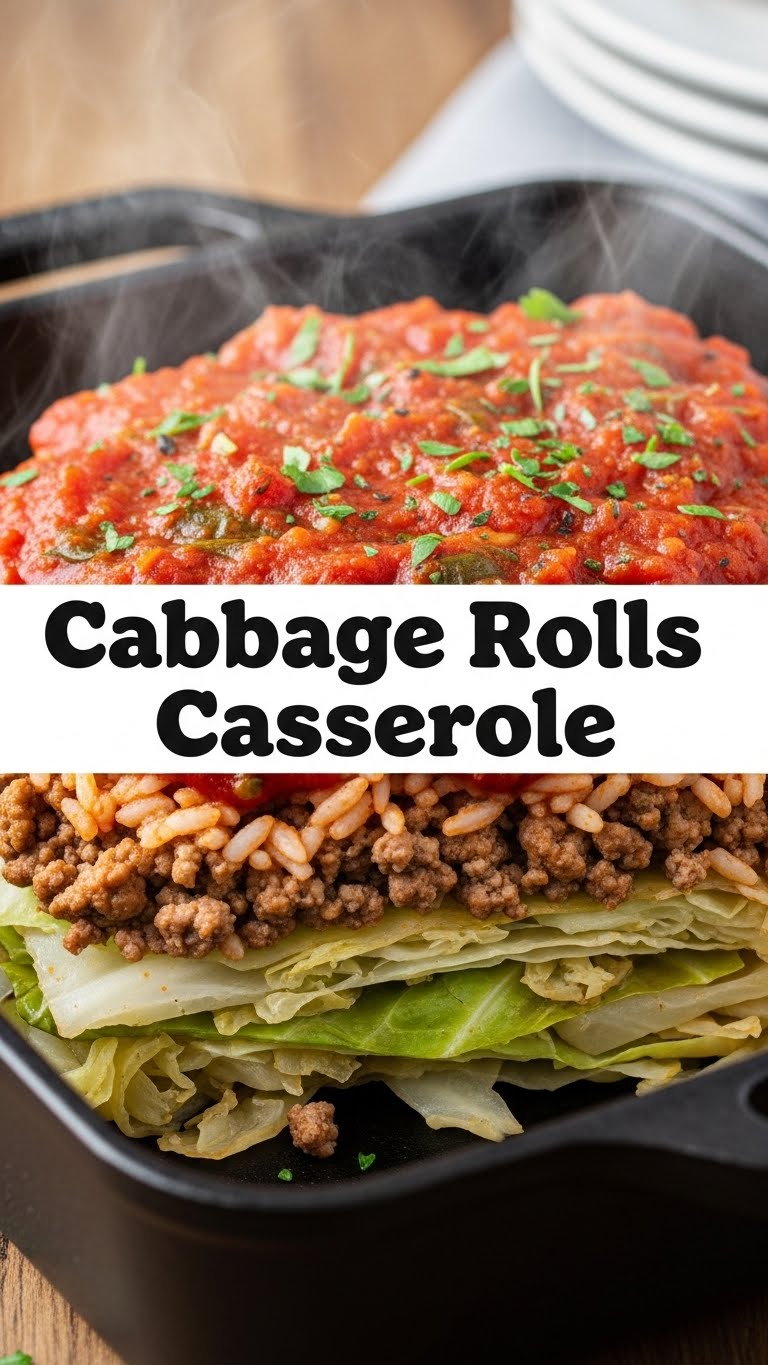 Cabbage Rolls Casserole