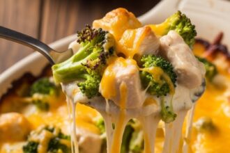 Cheesy Chicken And Broccoli Casserole