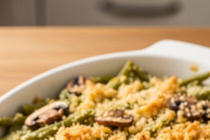 Green Bean Casserole With Mushrooms